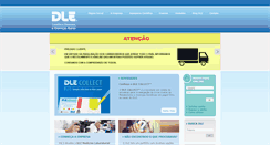 Desktop Screenshot of dle.com.br